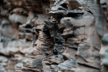 old natural rock texture pattern for background or wallpaper