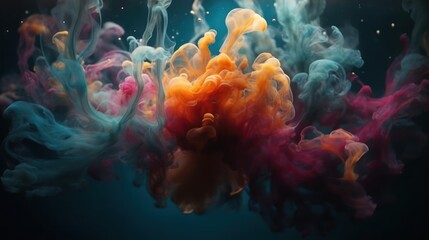 Fototapeta na wymiar jellyfish in aquarium HD 8K wallpaper Stock Photographic Image