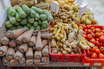 Roots Vegetables Market Hong Kong