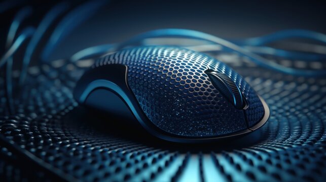 close up of a mouse HD 8K wallpaper Stock Photographic Image