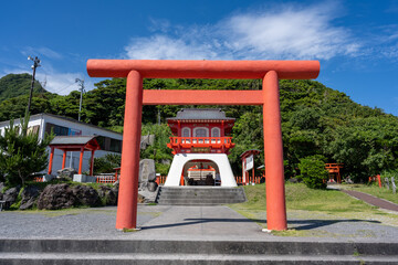 長崎鼻 - 龍宮神社