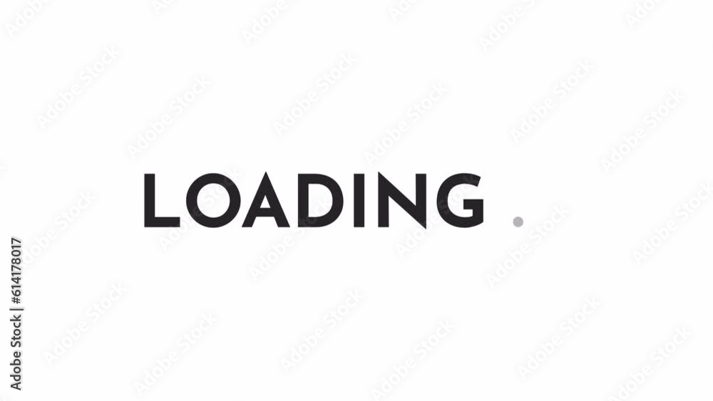 Aufkleber download display bw loader animation. uploading. text message 4k video footage on white background. 