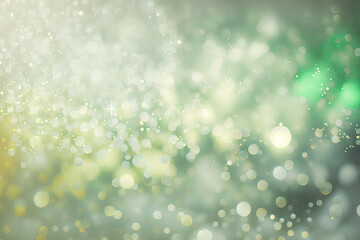 Light Gray and Light Green Glitter In Shiny Defocused Background,abstract bokeh background,green bokeh abstract background