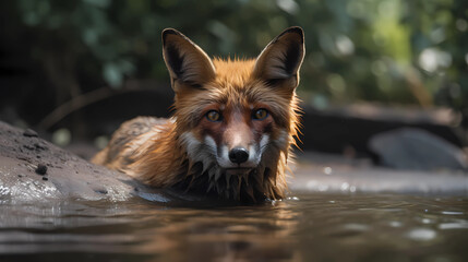 Fox in the river, Generative AI