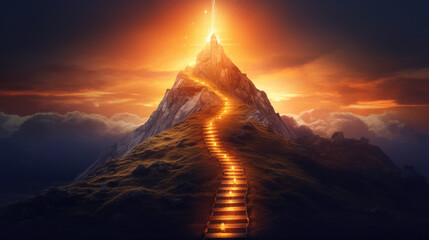 Illuminated Ascension: Navigating the Path to Success. Generative AI