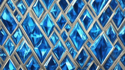 Blue crystal texture gradient interlaced background, mysterious future sense