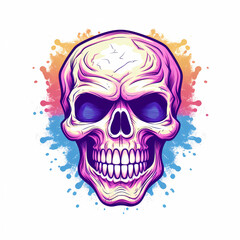 Skull logo idea, Generative AI