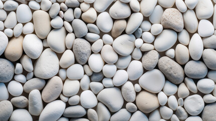 Stones of Tranquility: Soft-Toned Beauty for Stunning Wallpaper. Generative AI