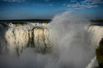 Devil's Throat Jump - Iguazu Falls, Misiones, Argentina