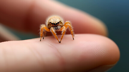 Cute spider, Generative AI