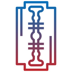 barber line icon,linear,outline,graphic,illustration