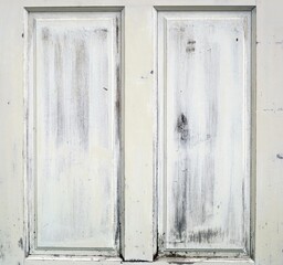A vintage white windows for texture or backgrounds.
