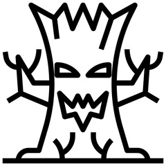 halloween line icon,linear,outline,graphic,illustration