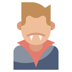 dracula line icon,linear,outline,graphic,illustration