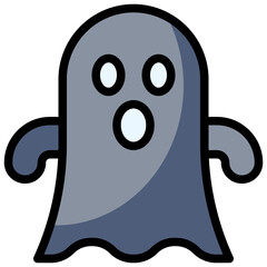 ghost line icon,linear,outline,graphic,illustration