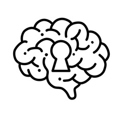 brain image for science and study