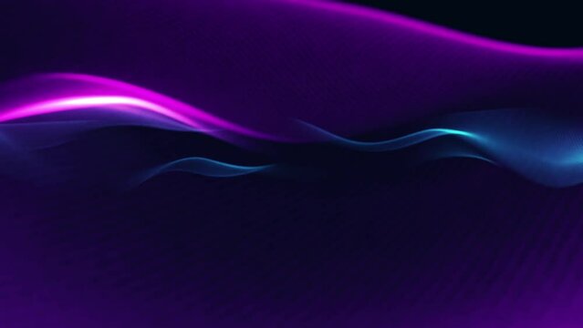 Abstract minimalistic colored wave background