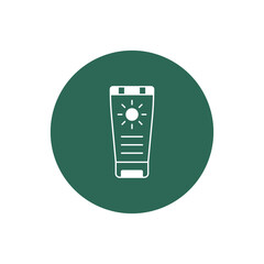 Skin care Vector Icon with trendy background colors that can easily edit or modify


