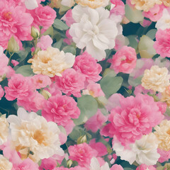 Flower Background, AI generated