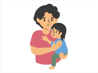 Father's day People Character illustration