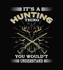 hunting t shirt design