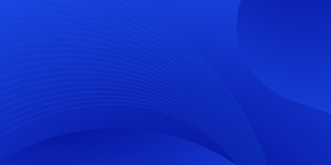 blue wave abstract gradient background for business