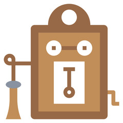 MAGNETO WALL SET line icon,linear,outline,graphic,illustration