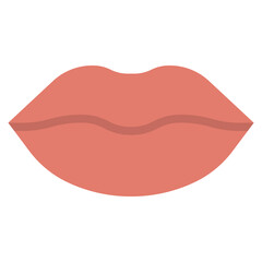 LIPS line icon,linear,outline,graphic,illustration