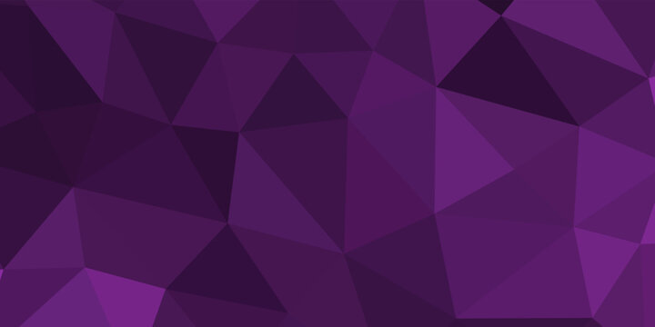 abstract purple geometric background with triangles for business