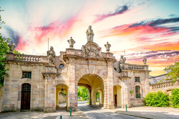 Paulustor, Fulda, Hessen, Deutschland 