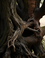 Obraz premium tree trunk