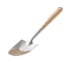 Shovel isolated on transparent background