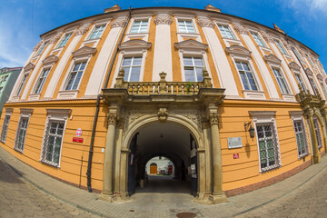 Obraz premium Fasada muzeum w Nysie.