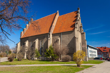 Kościół ewangelicki w Nysie. - obrazy, fototapety, plakaty