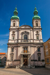 Fototapeta premium Kościół pw. Wniebowzięcia Najświętszej Maryi Panny w Nysie.