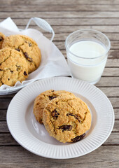 Oat and wheat germ cookies