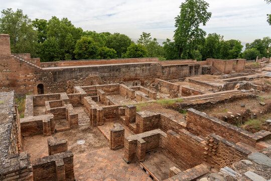 Abencerrajes Palace Ruins at Alhambra - Granada, Andalusia, Spain