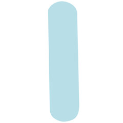 Blue and purple tones of font, English alphabet