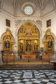 St. Lucia Chapel (Capilla Santa Lucia) at Granada Cathedral Interior - Granada, Andalusia, Spain