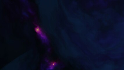 Nebula, Cosmic space and stars, blue and purple cosmic abstract background.