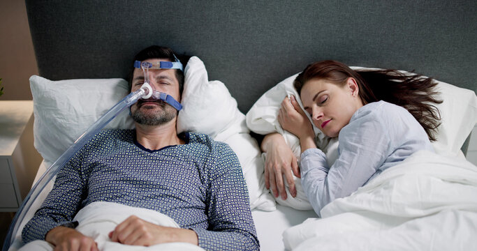 Sleep Apnea Oxygen Mask Equipment