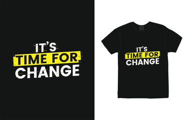 Minimalist typography t-shirt design