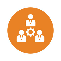 Team management icon.