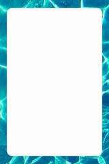 Creative and colored rectangle border with white background