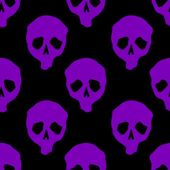 Halloween celebration seamless pattern