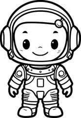 Cartoon Astronaut
