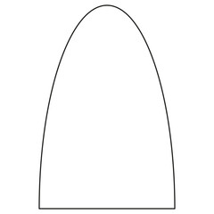 Boho frame arch vector illustration modern minimalistic retro aesthetic linear arc portal logo bohemian design element mystical geometric abstract border