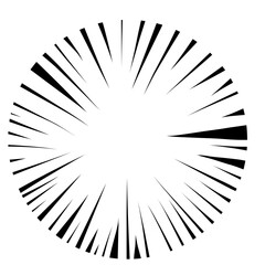 Obraz premium comic radial speed lines