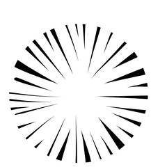 Fototapeta premium comic radial speed lines