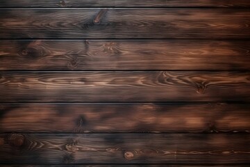 brown old wood background, dark wooden abstract texture, Rustic wood texture, Wood background.  Ai generative
